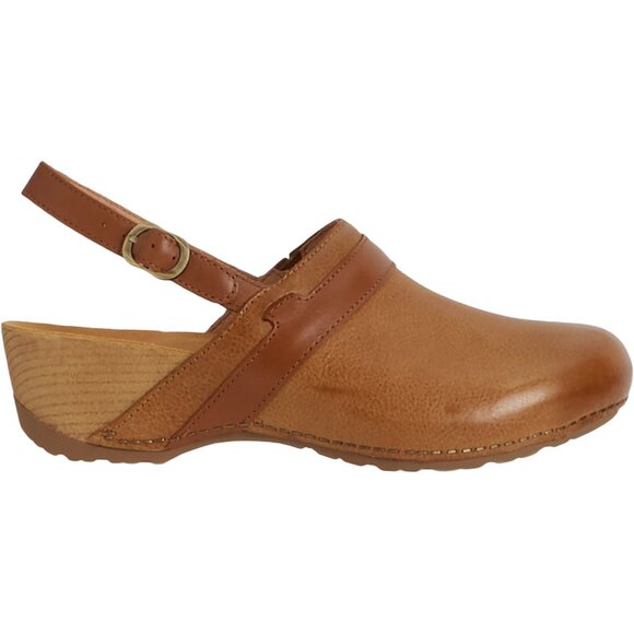 NEW Dansko Tammy Clogs - Leather in tan For Women 825 5s3 - Picture 1 of 5